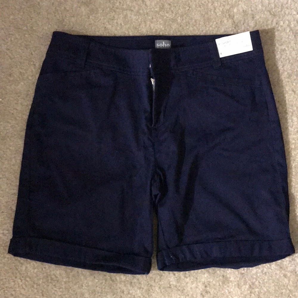 Soho Navy Blue Shorts